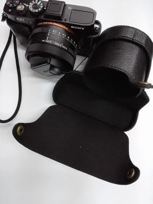 Кожаный чехол для камеры, чехол для SONY RX1Rii RX1R2 RX1M2 RX1 M2 с открытой батареей, защитный чехол