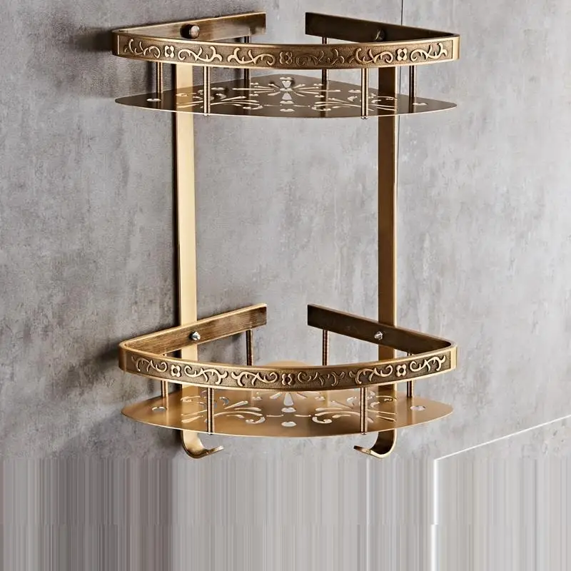 Number 2 Etagere Repisas Lazienka Badkamer стойку Estanteria Pared Estante Ducha душ Banheiro полки Ванная комната настенная полка - Цвет: Number 2