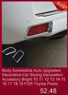 Автомобильная дверная ручка, хромированная декоративная Автомобильная Стайлинг, защита, аксессуары 10 11 12 13 14 15 16 17 18 19 для Toyota Prado