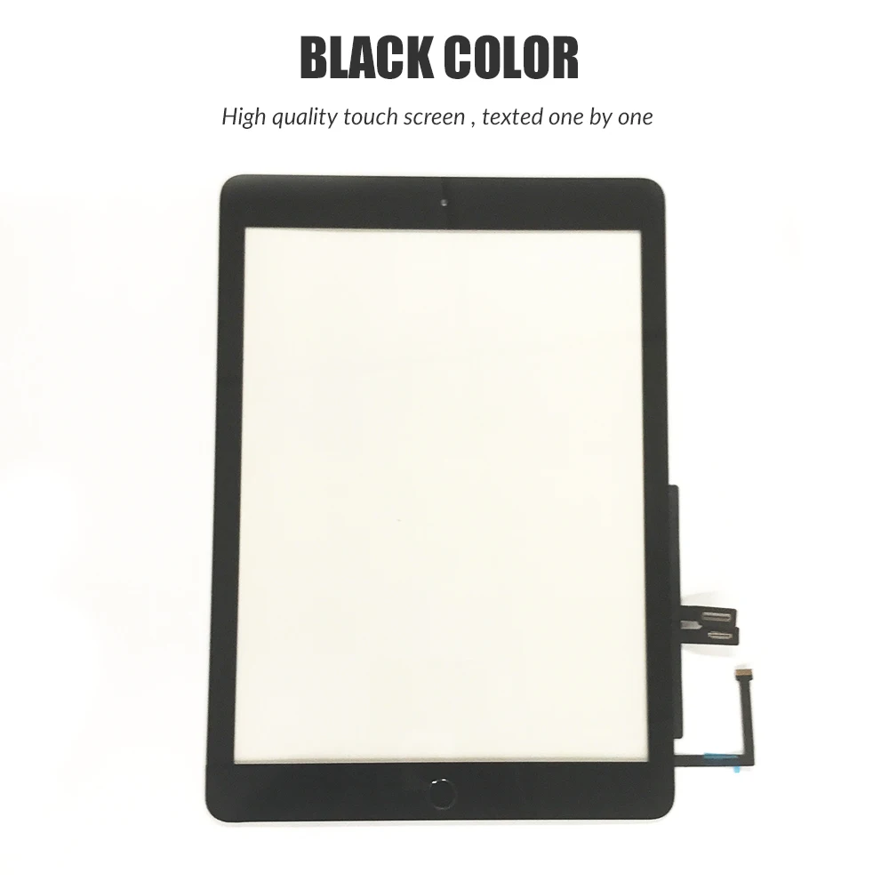 Touch screen For iPad 6 9.7 (2018 Version) 6th Gen A1893 A1954 Glass Digitizer Panel LCD Outer Display Replacement Sensor