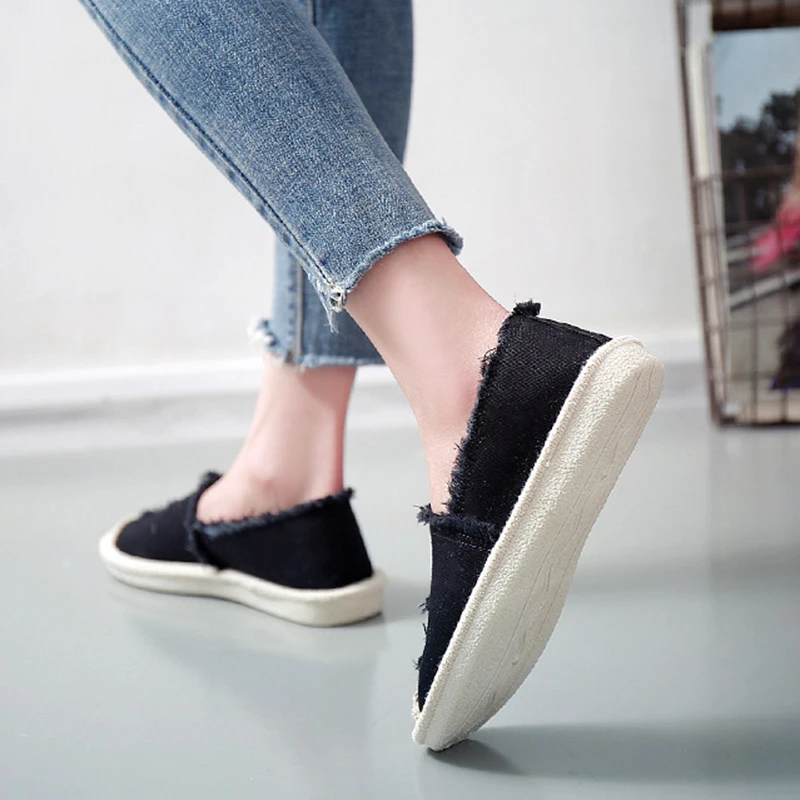 Women Flats Ballerina Shoes Slip on Casual Lady Canvas Loafers Breathable Female Espadrilles Driving Footwear Zapatos Muje women shoes casual shoes women flats