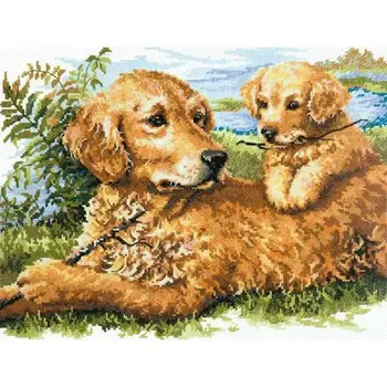 

59-19 set for embroidery 'wonderful igla' 'Mother must be listened to! ', 37*28 cm