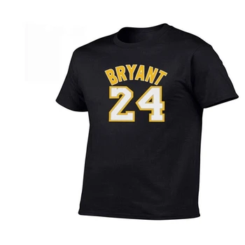 

Kobe Bryant 24 Black Mamba 100% cotton Men T-shirt high quality fashion casual t shirt Teenager Harajuku clothing tshirts