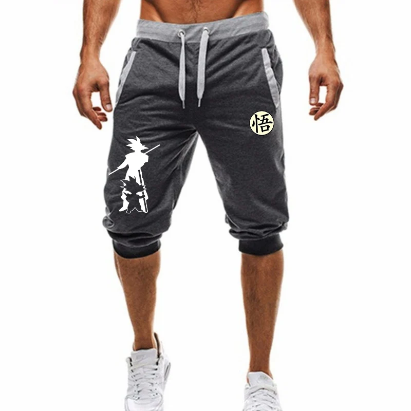 4 Dark gray Новые летние Брендовые мужские спортивные тонкие шорты для бега, мужские черные шорты для бодибилдинга, мужские шорты для фитнеса и тренажерного зала - Цвет: 4 Dark gray