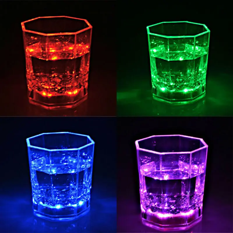 Волшебный Светодиодный проблесковый чашка для рождественской вечеринки бар