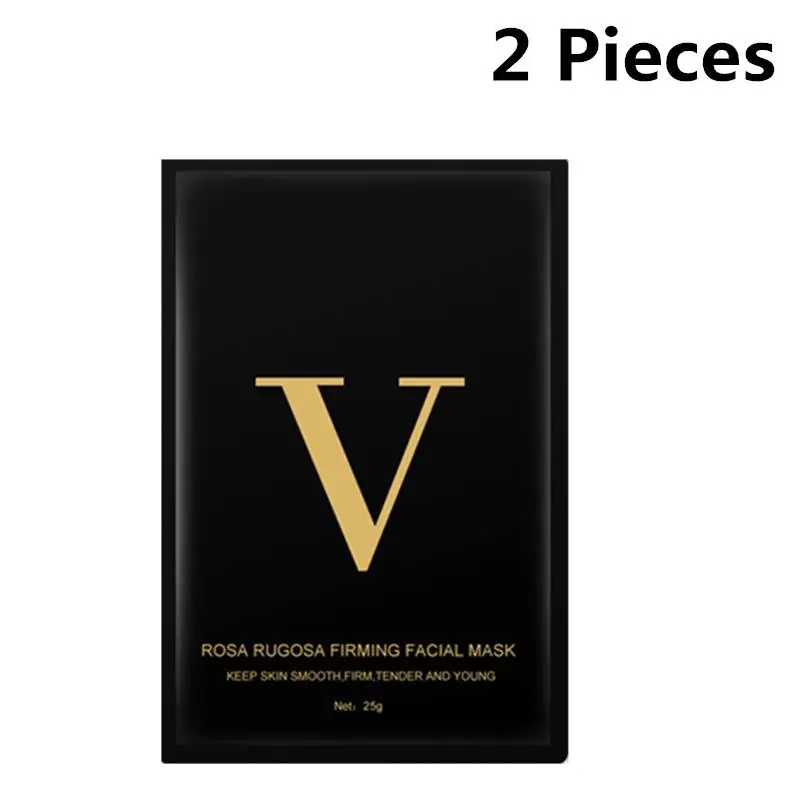 2 pieces Маска для подтягивания лица, чудо V форма, маска для похудения, средство для удаления морщин, двойной подбородок, уменьшает подтягивание, бандаж, средство для ухода за кожей - Цвет: 2 pieces