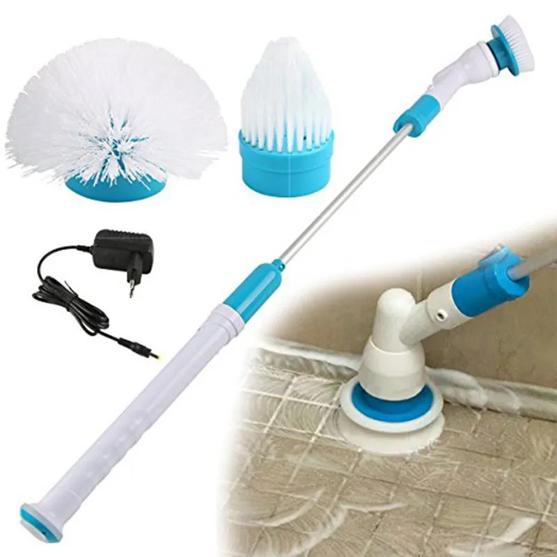 Турбо-скраб для дома, ванная комната, чистящий инструмент, вращающаяся щетка для ванны, мощность для очистки ванн, плитка для мытья пола, щетка для чистки швабры