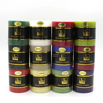 

Smokeless Fragrance Candle Incense Essential Oil European Cylindrical Candle Small Living Room Hacer Velas Home Decor EB50LZ