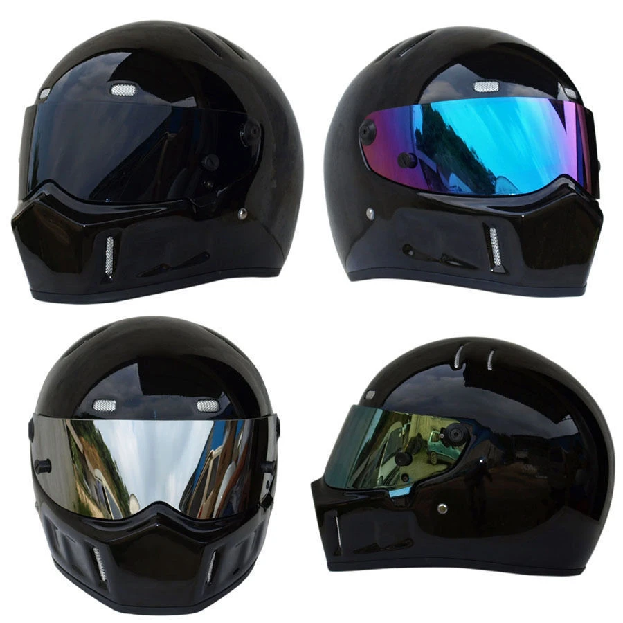 emoción ocupado Cumbre Casco de moto deportivo MX ATV, protector de cara completa para Motocross,  color negro brillante, Kart Bandit|Cascos| - AliExpress