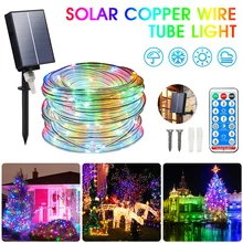 

20m LED String Lights Christmas Decorative Waterproof Fairy Lights with Remote Control 8 Lighting Modes for Wedding Party Decor