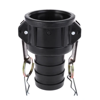 

275 330 Gallon IBC Tote Tank Drain Adapter 2\" Cam Lock To 2\" 1.5\" Garden Hose 425D