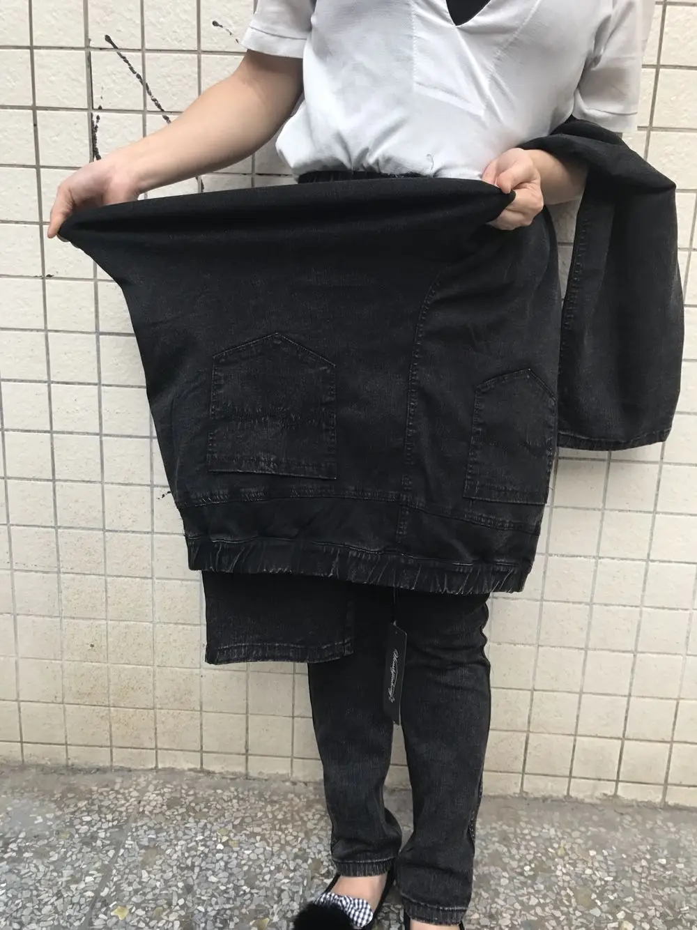 Джинсы большого размера, брюки большого размера, 3XL, женские брюки, женские спортивные штаны, Свободные повседневные брюки, брюки-карандаш, DJ337