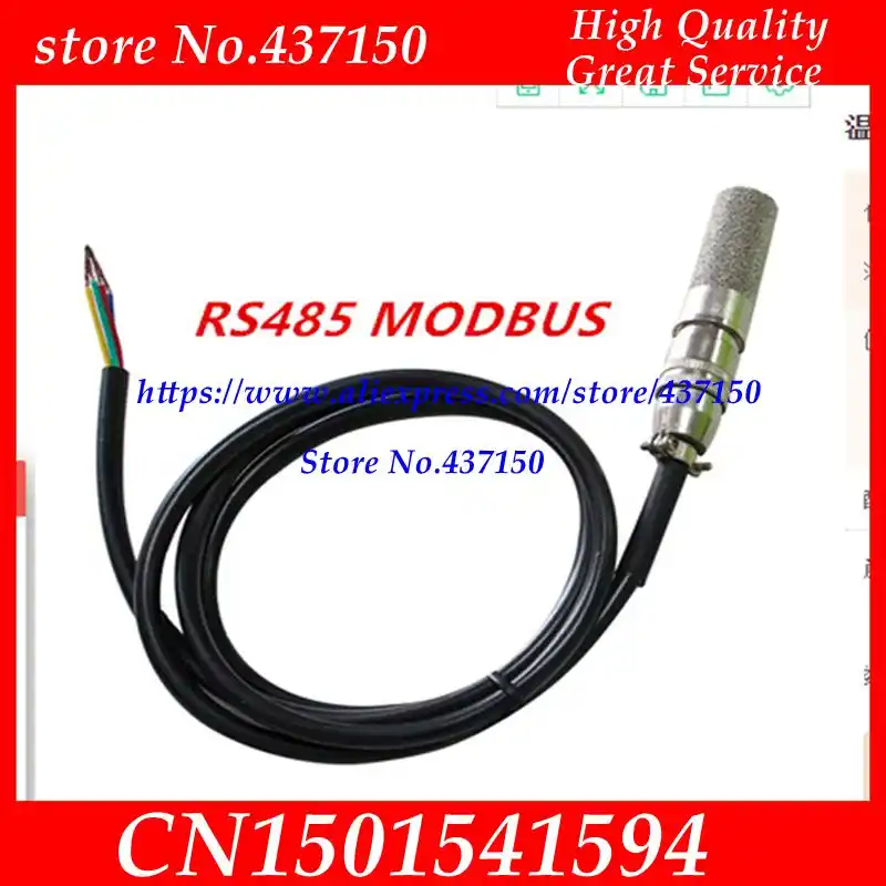 Taidacent SHT30 Modbus Temperature Sensor RS485 Modbus RTU Temperature
