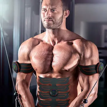 

Wireless Electric Muscle Stimulator ems Wireless Buttocks Hip Trainer Abdominal ABS Stimulator Fitness Body Slimming Massager