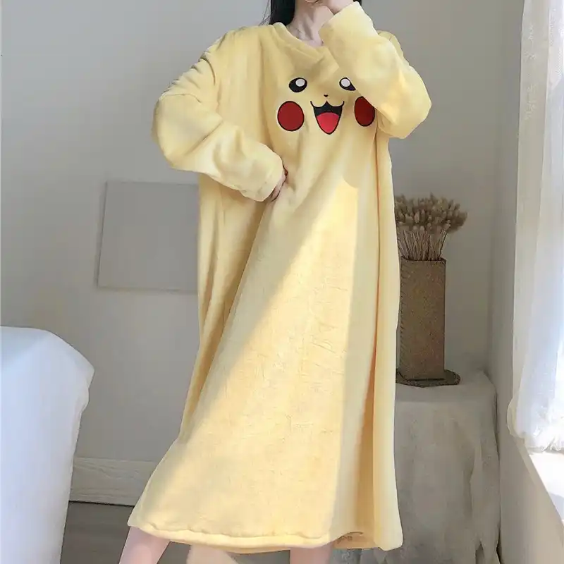 pikachu night dress