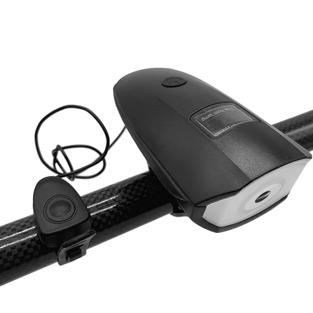 Велосипедные фары с рогом Противоугонная Портативная зарядка через usb светодиодный Предупреждение Ночная езда Велосипедное снаряжение# BL3