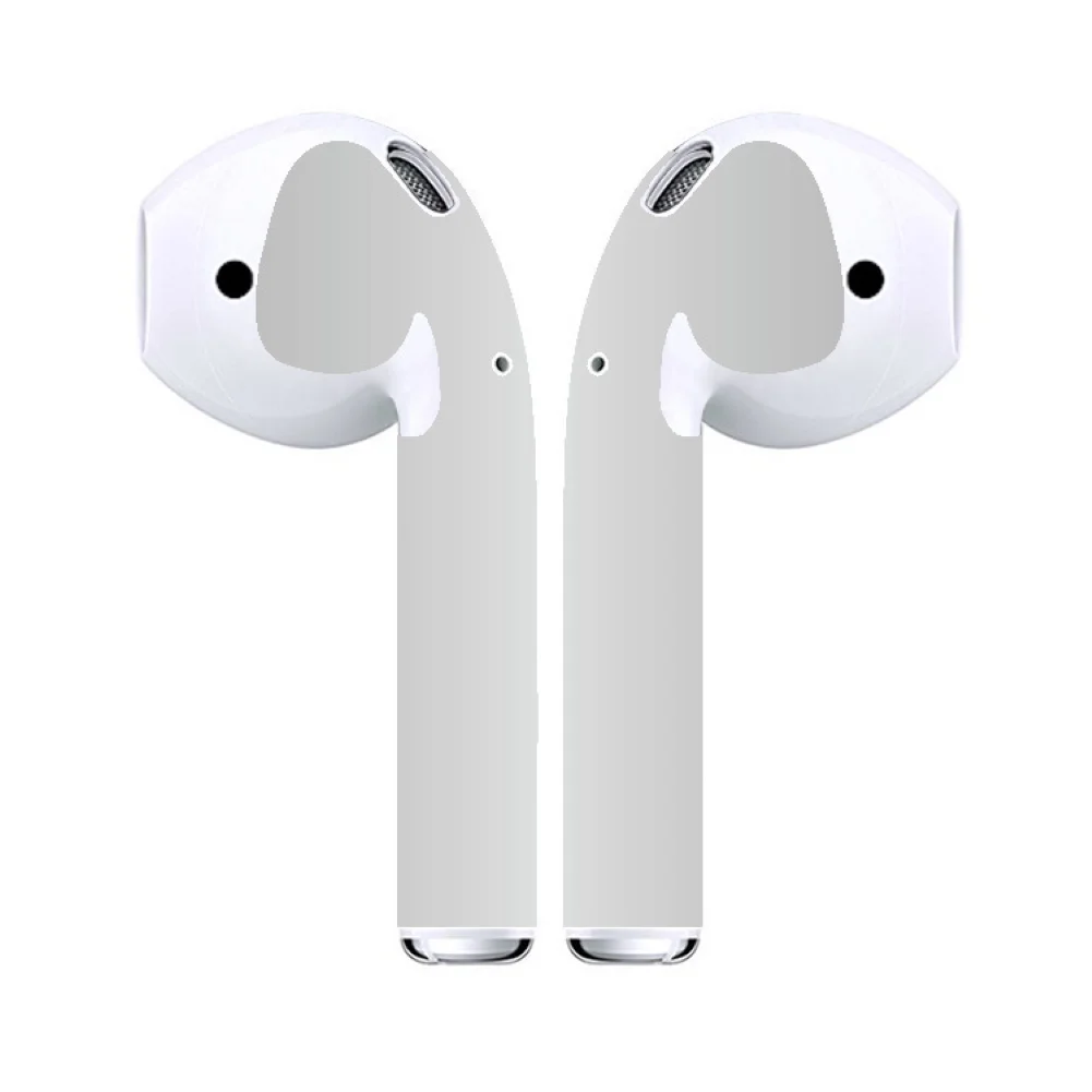 Универсальный однотонный pvc клей Bluetooth наушники наклейка на корпус для Apple AidPods