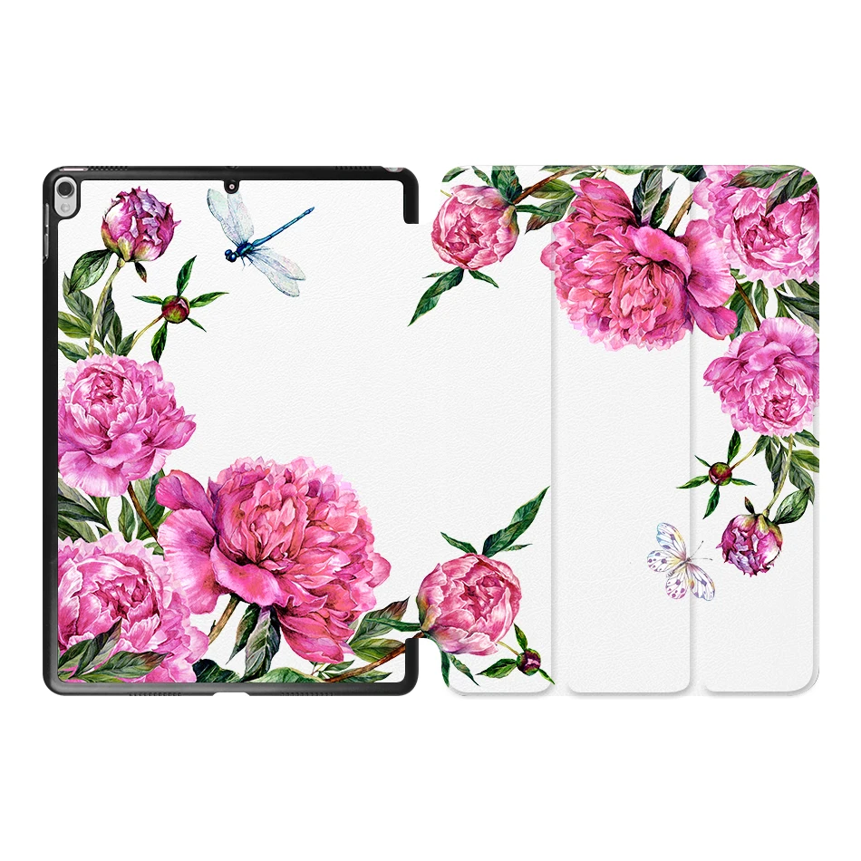 MTT из искусственной кожи чехол для iPad Air 3-го поколения 10,5 дюймов Тонкий флип смарт-чехол для iPad Pro 10,5 чехол для планшета с рисунком - Цвет: IP12
