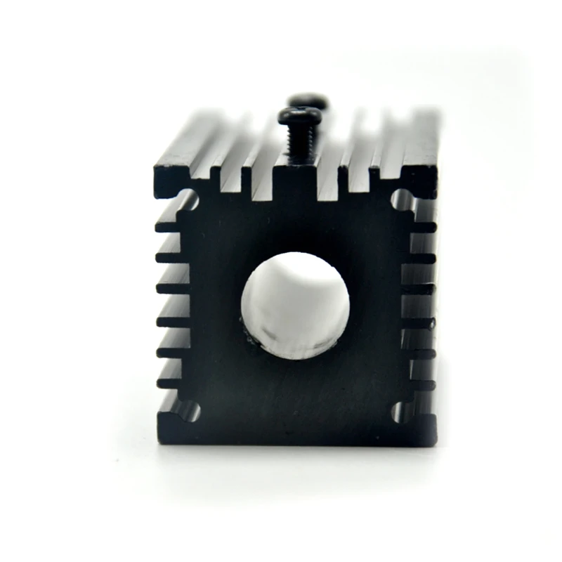 thumbnail image 2 of 12mm Aluminum Cooling Heat Sink Holder Mount For 12mm Laser Diode Modules 32x62mm 2 of 11