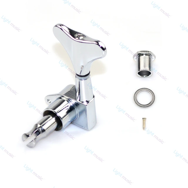 Set Meccaniche Per Basso 2L2R Cromate - Accordatori Sigillati Per Chitarra Bass A 4 Corde - Foto 10