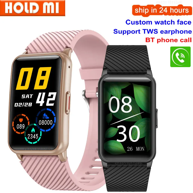 H96 Smart Watch Men BT Phone Call Heart Rate Monitor Multiple Dials Women Sport Fitness Tracker Bracelet PK H76 Smartwatch | Электроника