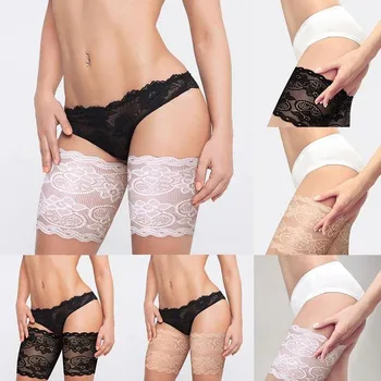 

Lace Anti Frottement Cuisse Women Anti Chafing Lace Anti thigh chafing Leg Protection Anti-Slip Sexy Lace Thigh Bands Leg Socks