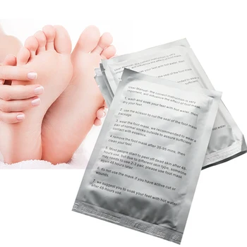 

16Pair Exfoliating Feet Mask for Legs Pedicure Socks Foot Peeling Mask Remove Dead Skin Cuticles Heel Foot care Foot Patches
