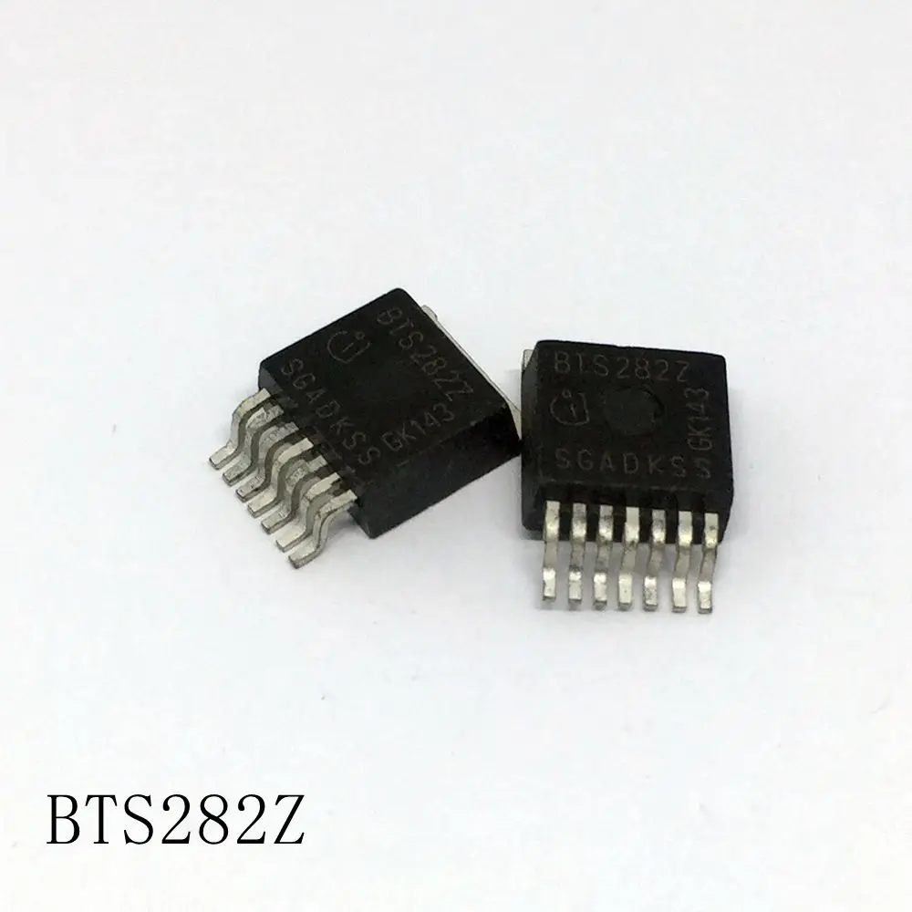 

Автомобильный низкорамный температурный переключатель BTS282Z TO-263-7 52A/49V 10 шт./лот новая строчка