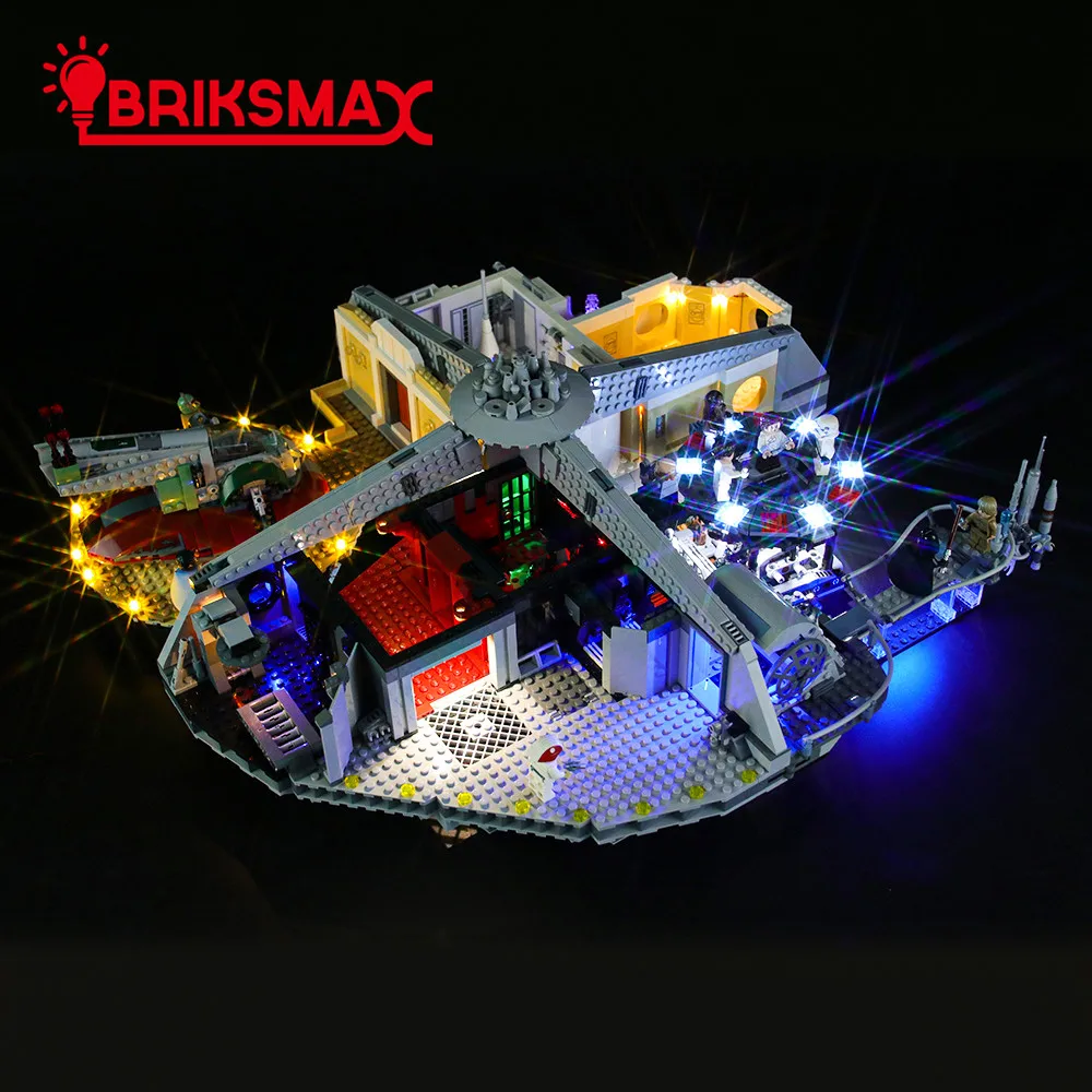 BriksMax светильник для звездных войн 75222 предательство в облаке город строительные блоки светильник ing набор(не включает модель