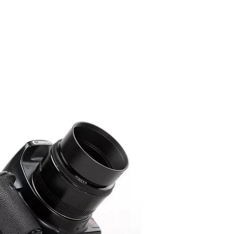 40,5 49 52 55 58 62 67 72 77 мм металлическая бленда объектива для canon nikon объектив