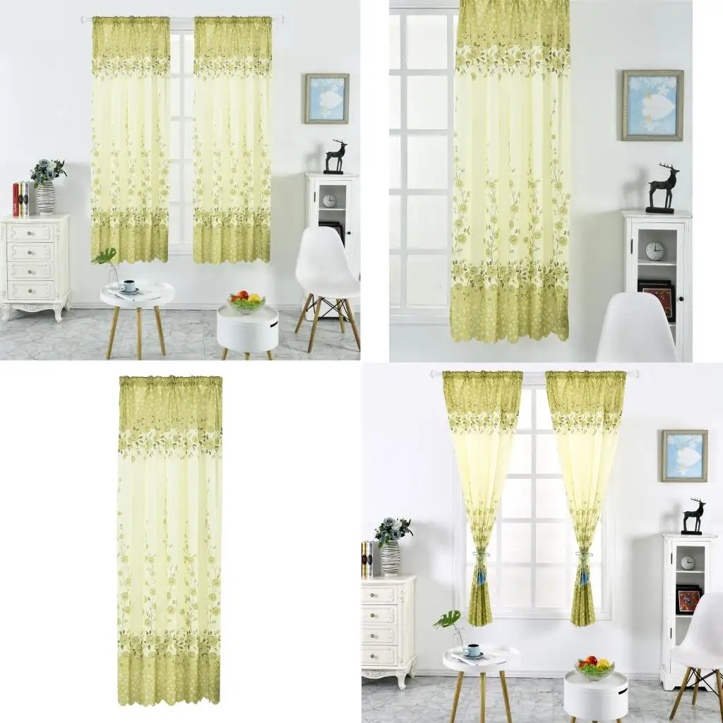 Southeast Asian Style Stripe Curtain Printed Finished Door Blackout Curtains