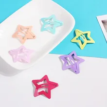 Странное чтение Южная Корея милые детские BB клип корейский стиль выпечки лак цвет оголовье заколки для волос цвет заколки BB клип a Pai