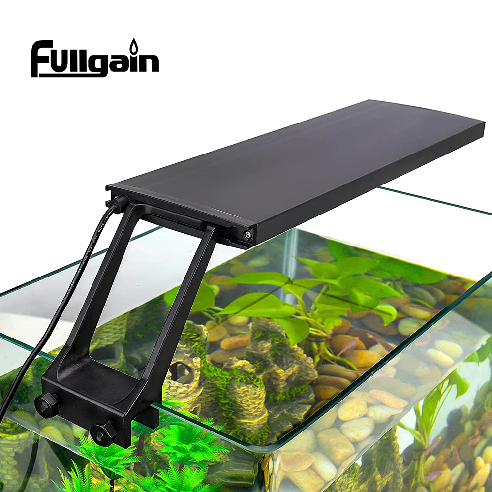 Fullgain 24/7 Clip On Plant Aquarium Light Full Spectrum Led Lamp Met