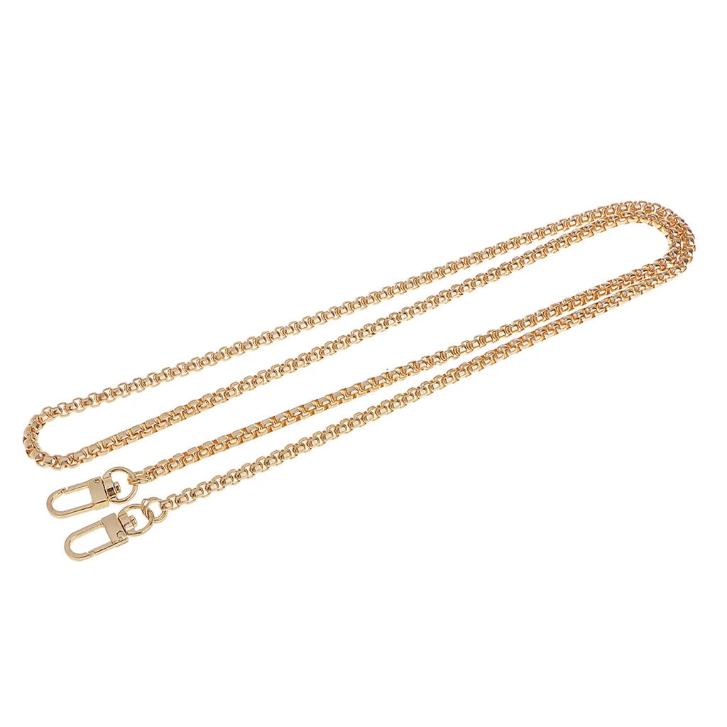 Metal Purse Chain Strap Replacement Handbag Bag Accessories, with Metal Buckles, 47 Inch Metal Purse Chain Strap Replacement Handbag Bag Accessories, with Metal Buckles, 47 Inch