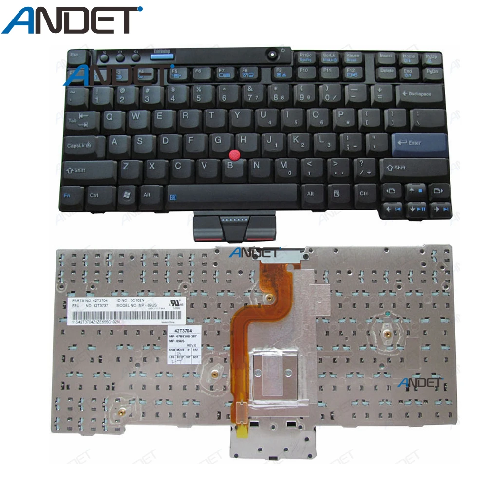 Новая Оригинальная клавиатура KR KB для Lenovo ThinkPad X200 X200S X200T X201 X201i X201S Tablet US |
