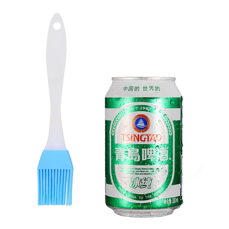 1pcs Cake Baking Barbecue Brush Home DIY Silicone Tools Eco-friendly Bread Oil Cream Cooking Basting Brush Silicon Kitchen Tools