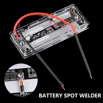 

DIY Mini Spot Welder Machine 18650 Battery Connector Welding Power Supplies 3.7-4.2V Lithium Battery Spot Welding Machines