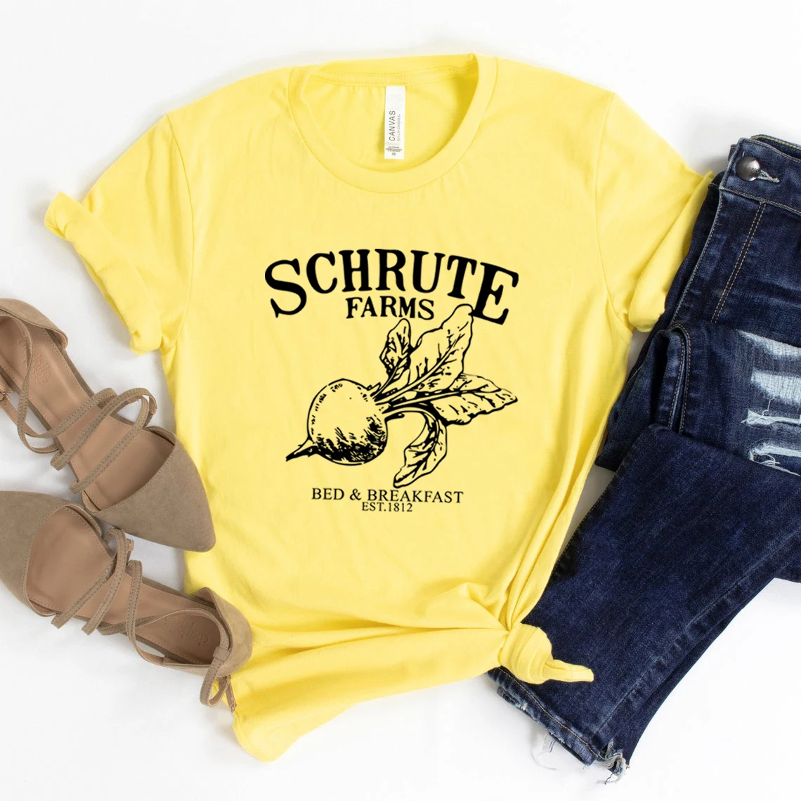 Schrute Farms Shirt Schrute Farms Bed and Breakfast T-shirt Funny