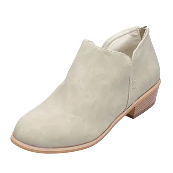 

2121 Fashion Women Martin Boots Autumn Winter Boots Classic Snow Ankle Solid Boots Winter Suede Warm Women Shoes