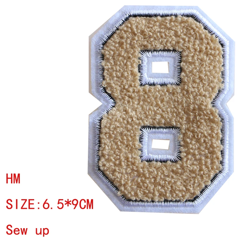 1 Pcs Arabischen Ziffern Englisch Buchstaben Handtuch Stickerei Symbol Eisen Auf Patch Fur Kleidung Diy Streifen Kleidung Patchwork Custom Abzeichen Badges Aliexpress