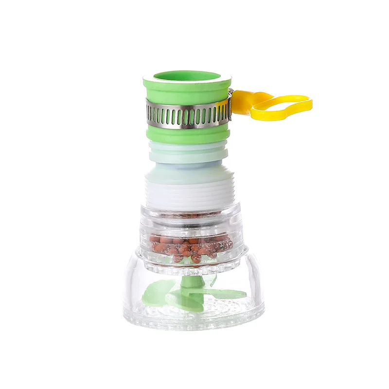 

360 Degree Rotatable Spray Head Tap Durable Faucet Filter Nozzle 3 Modes Kitchen Gadget Nozzle Tap Filter Faucet F132