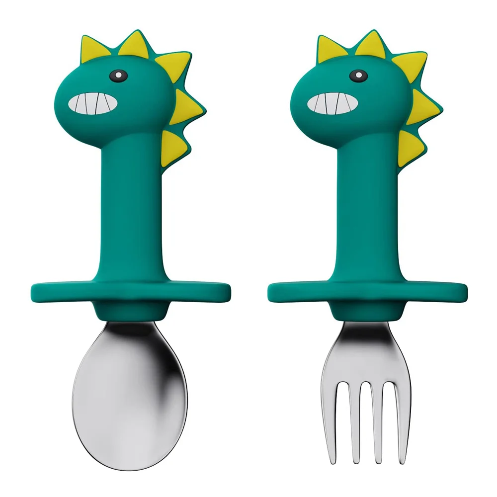 Stainless Steel Training Utensils Stainless Steel Cutlery Baby Kids
