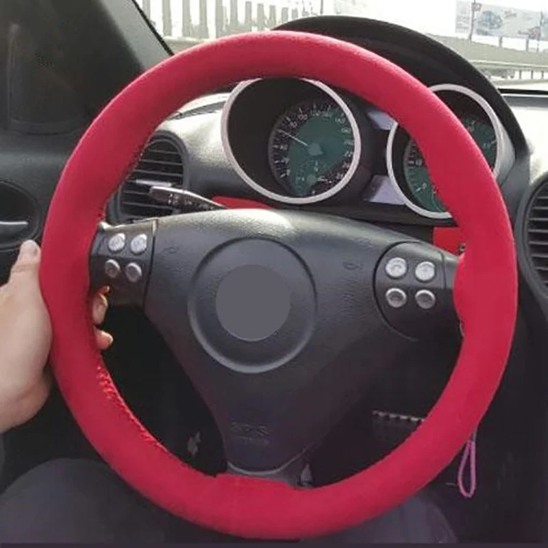 Car Steering Wheel Braid Cover 42cm 45cm 47cm 50cm