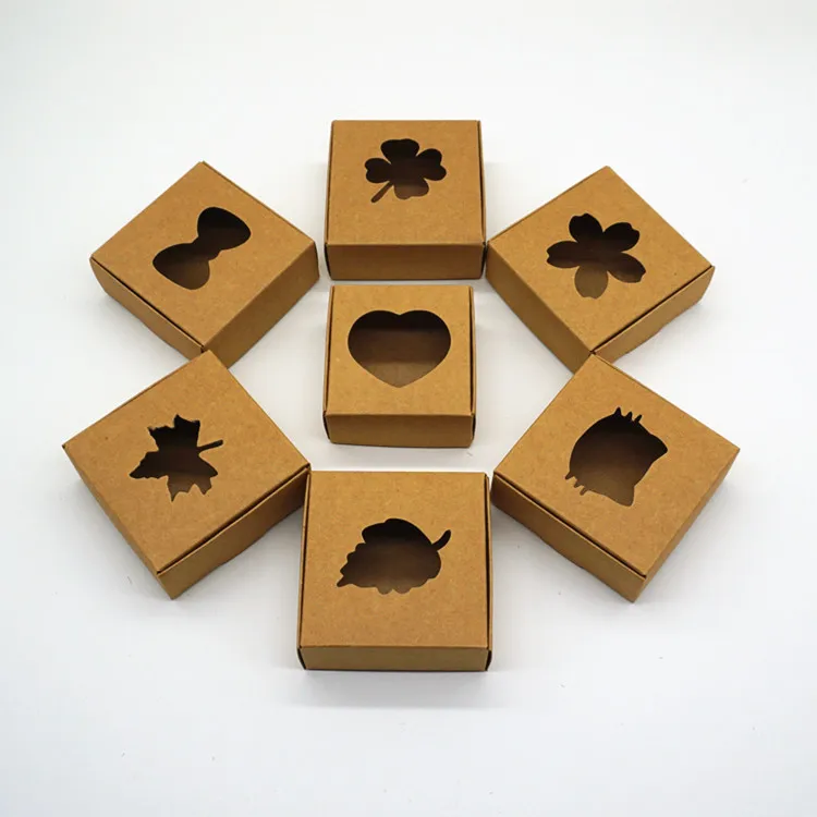 

Carton Box DIY Handmade Soap Packaging Box Jewelry Storage Cardboard Box Small Gift Box 200pcs/lot Free shipping