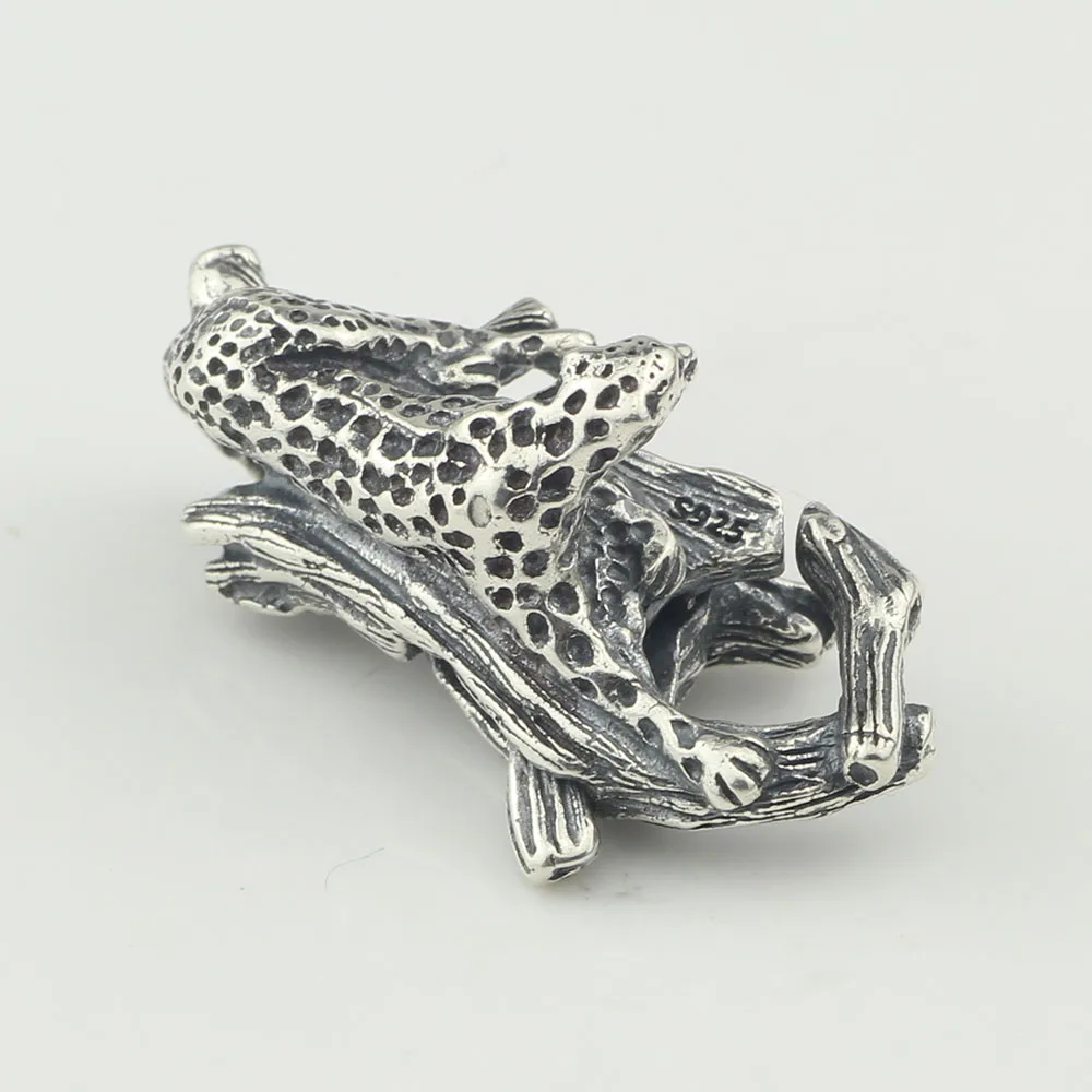 Beadshunter 925 пробы Серебряный Леопардовый замок Fit Faerybeads браслет ювелирные изделия