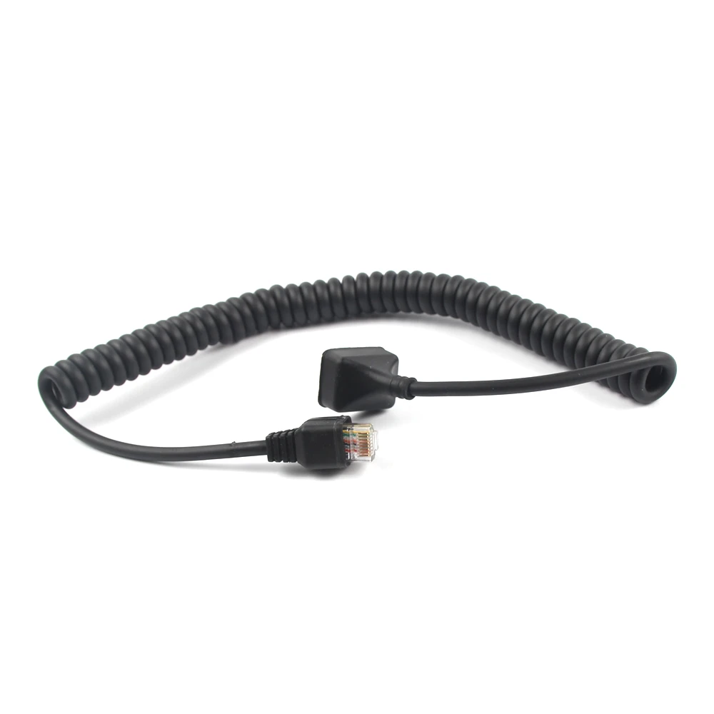 Walkie Talkie 8 Pin Replacement Speaker Mic Microphone Cable for Kenwood TK-868G TK-768G TK-862G TK-762G TM-271A TM-471A TK-760