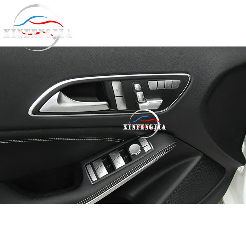 Для Mercedes-Benz A B C E CLA GLA ML GL GLK GLE GLS Class 14X Кнопка Подъема Окна украшение с блестками