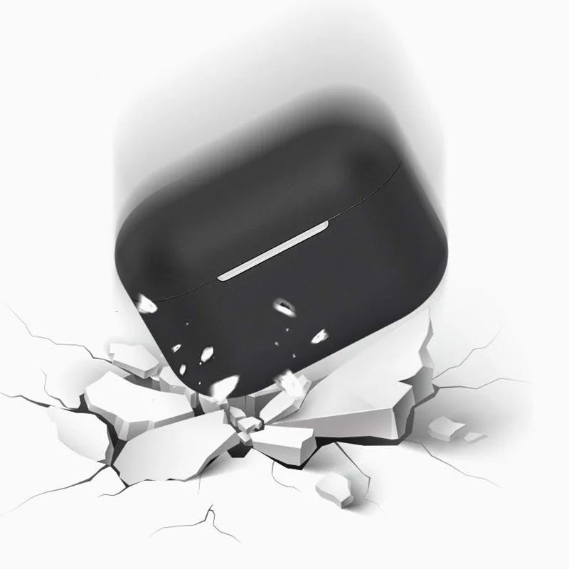 Для AirPods Pro силиконовый Bluetooth беспроводной чехол для наушников Защитный чехол Аксессуары для Apple Airpods Pro зарядная коробка