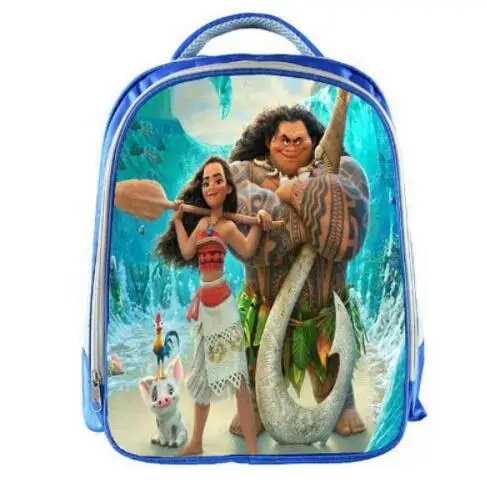Moana-mochila de Príncipe para niños y niñas, morral escolar vaiana para niños, morral diario