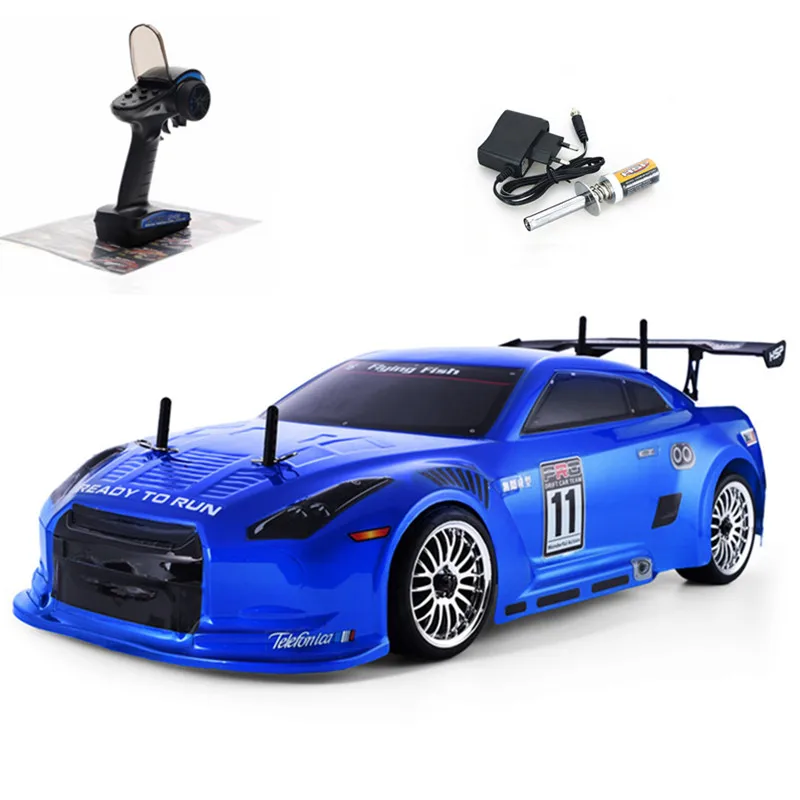 No tools kit HSP RC автомобиль 4wd 1:10 на дороге гоночный двухскоростной Дрифт автомобиль игрушки 4x4 Нитро Газ мощность высокая скорость хобби Дистанционное управление автомобиль - Цвет: No tools kit